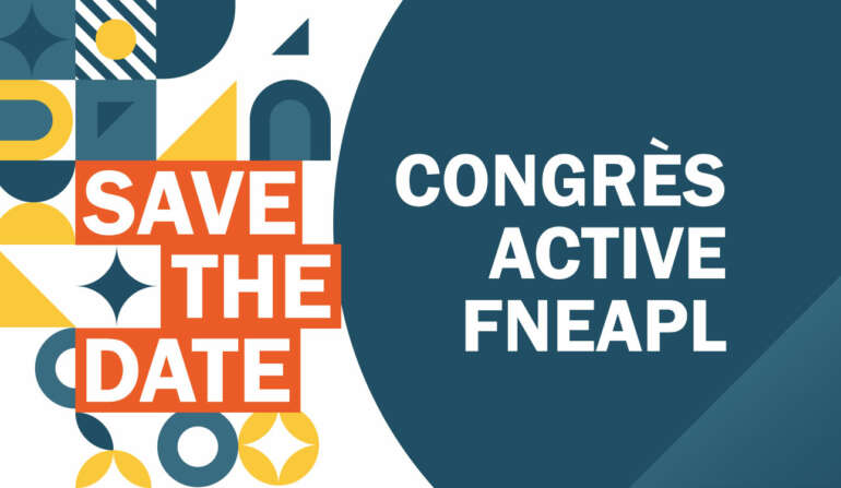 save the date-congrès active fneapl
